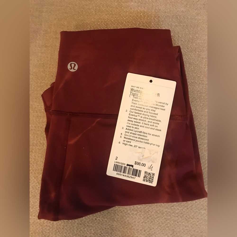 ❤️Lululemon Wunder Train- size 2❤️ (#14)